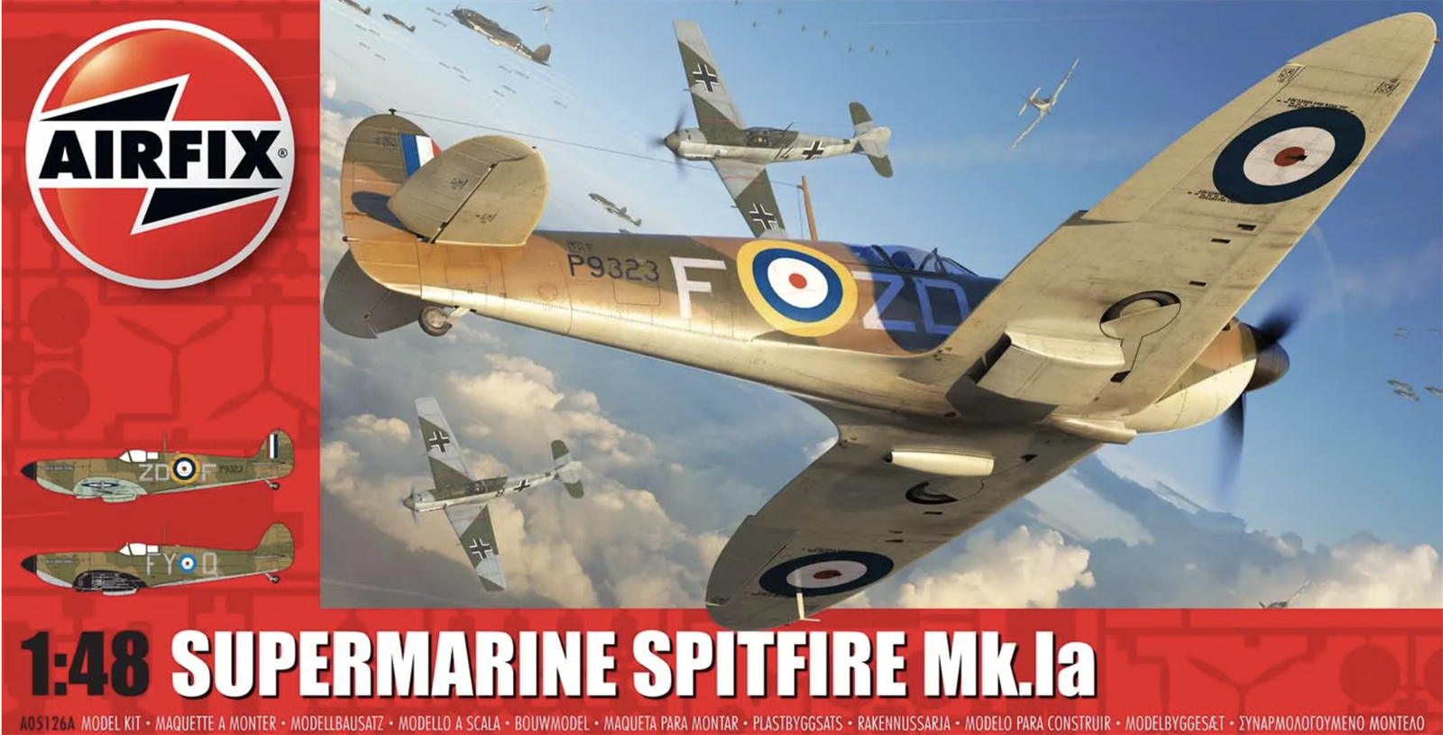 Airfix 1:48 Supermarine Spitfire Mk.1a A05126A - Image 22