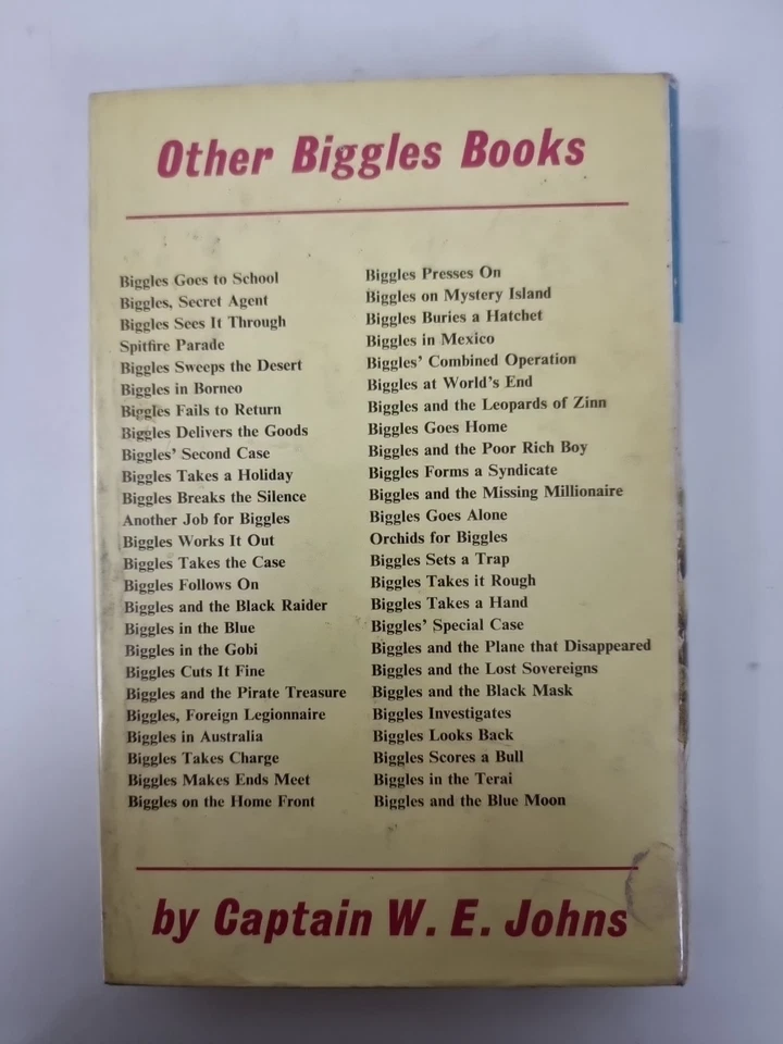 Biggles and the Gun Runners, Captain W. E. Johns - First Edition - Image 2 of 4