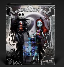 Monster High Skullector The Nightmare Before Christmas Jack & Sally Dolls HNF99