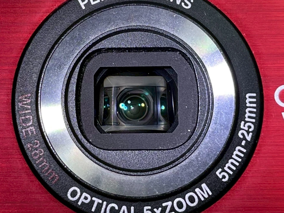 Pentax Optio W80 12.1MP 5x Waterproof Compact Digital Camera Red JP (59161NY3) - Image 4 of 4