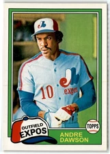 Andre Dawson Montreal Expos 2011 Topps 60 Years of Topps #60YOT-30