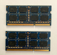 Hynix 8GB 2x4GB DDR3 SO-DIMM PC3-10600S 204-Pin Non-ECC Unbuf