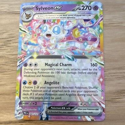 The Pokémon Company Sylveon ex 041/131 Prismatic Evolutions DR Holo ENG 270HP