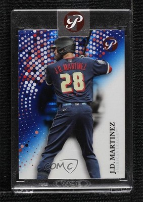 2022 Topps Pristine Blue Pristine Pulsar Refractor 34/75 JD Martinez #290 0qw2