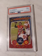 2021 Panini Donruss Road to The Super Bowl Tom Brady #WC1 TB Buccaneers PSA 9