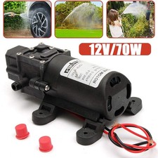 12V Water Pump Self Priming Pump Diaphragm High Pressure Automatic Switch 130PSI