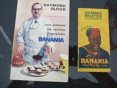 2 rares livrets BANANIA - les bonnes recettes d'entremets - y'a bon banania - - Photo 1/4