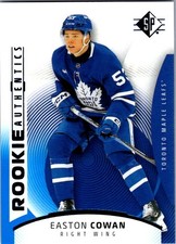 2025-26 Upper Deck SP Hockey - Easton Cowan - Blue Rookie Card #135- Maple Leafs