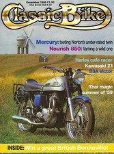Z1 Kawasaki Z900 A4 BSA B44 Victor Nourish-Miles Weslake 650cc Norton Mercury