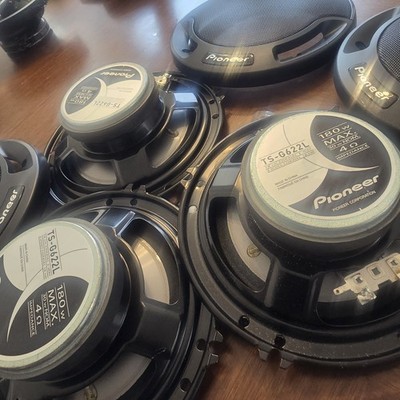 Pioneer TS-G622L 6.5in Coaxial Car Speakers 40W RMS w/ Grilles