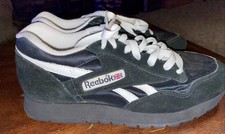 Vintage Reebok Womens Black Classic Shoes Sneakers Size 6.5