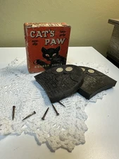 Vintage Advertising - Cats Paw Box, Heels & Nails