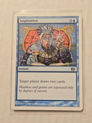 Inspiration - 8th Edition Eighth - LP - Common - Instant - MTG
