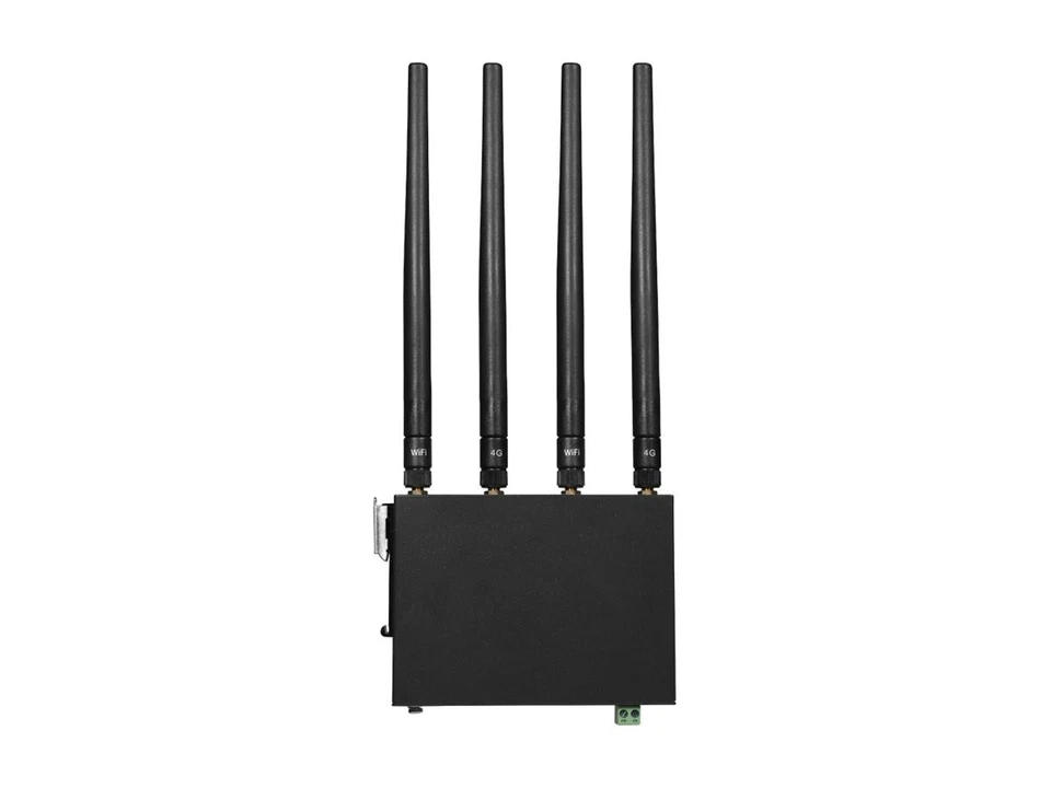 Edimax WL-Router D4G-7459AC Industr. DIN Rail 4G LTE AC1200 Router WLAN 0,1 Gbps - Immagine 4 di 4