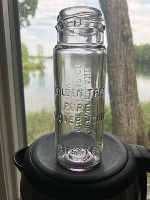 Golden Tree PURE CLOVER HONEY - New England Maple Syrup - Boston, Mass - - 1915