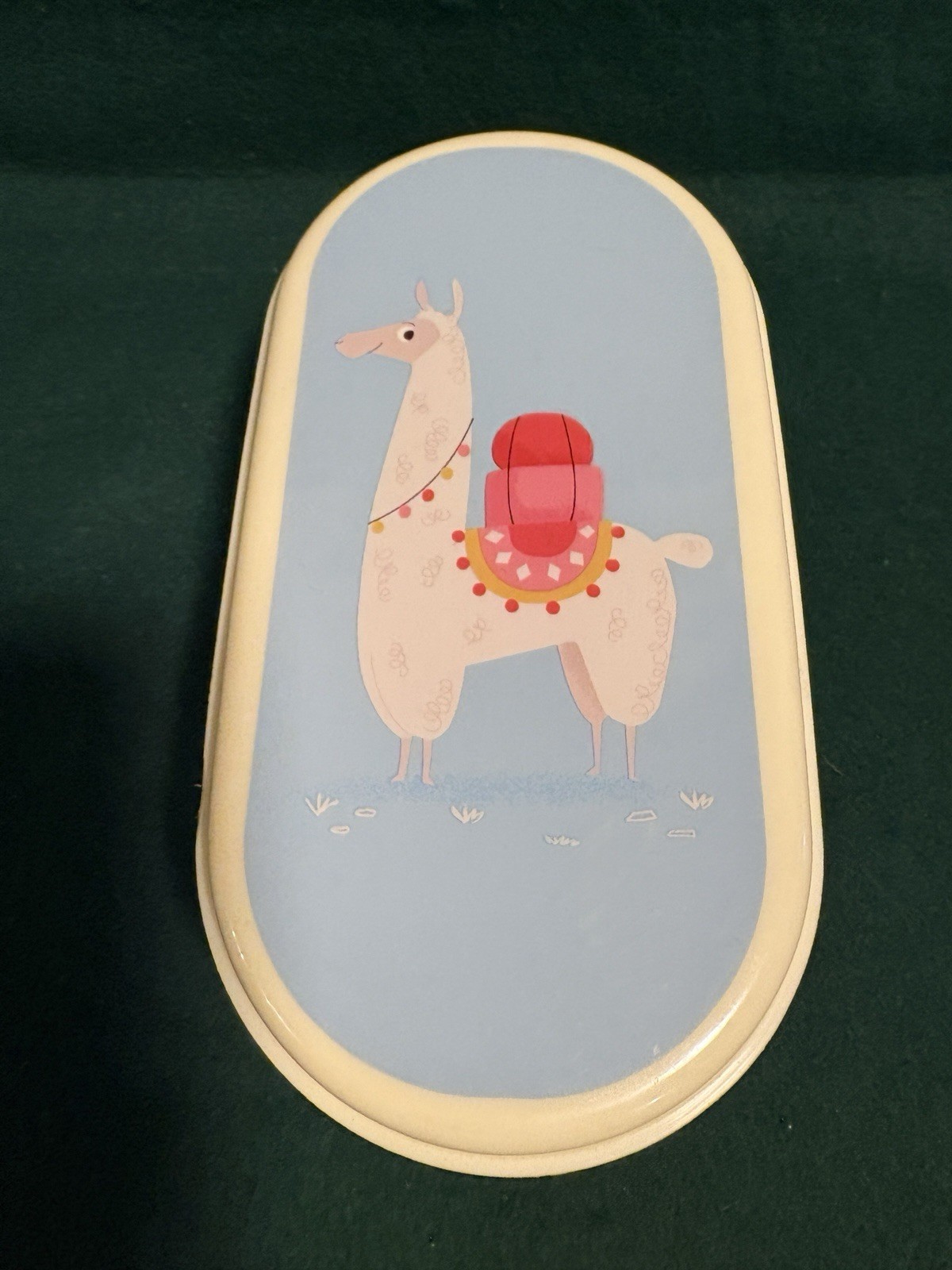 Rex London Llama BENTO BOX - Lunch Box Kids / School / Work - with Spoon