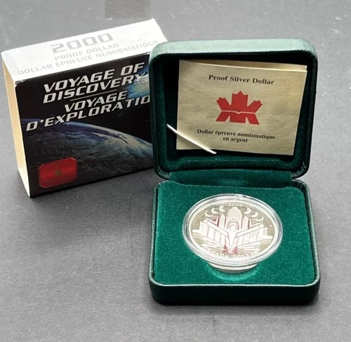 2000 Canada Silver Dollar (1971-Present) — photo from the most recent tracked eBay sale
