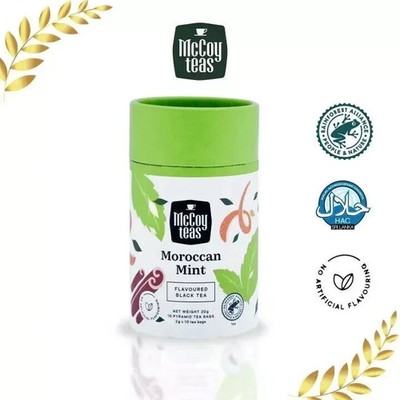 McCoy Morrocan Mint Pyramid Tea 10 Teebeutel
