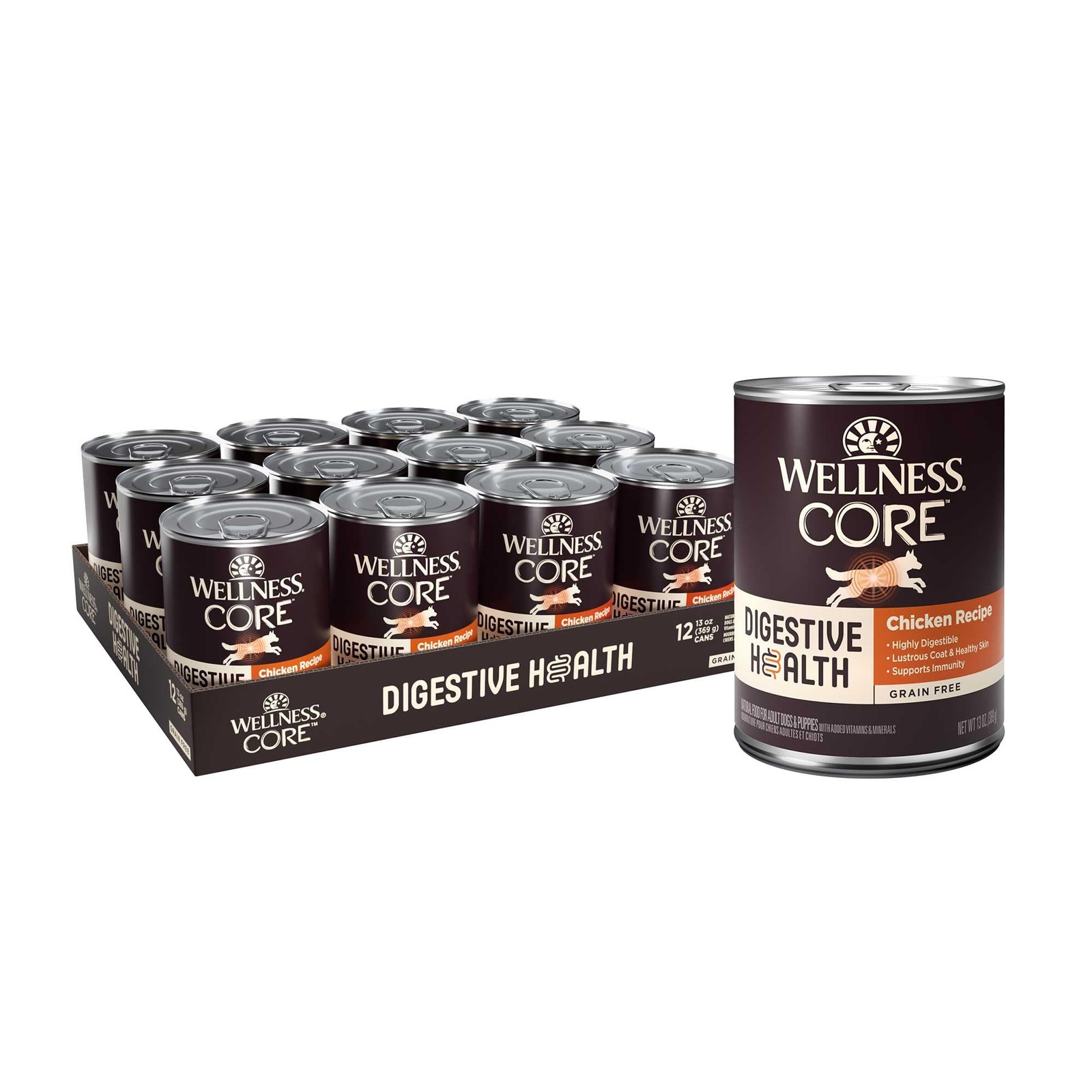 12 Cans Supports Digestive Health 13oz