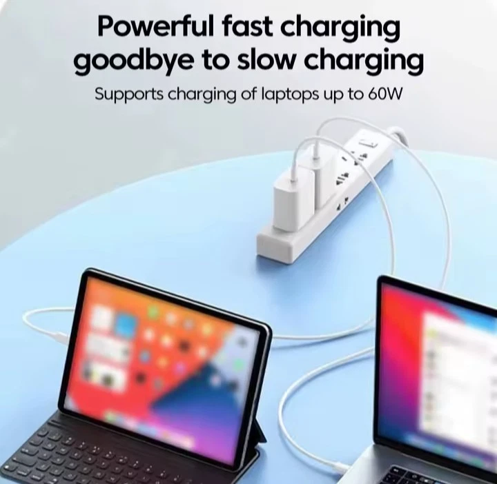 USB C To USB C Fast Charger PD 120W Dual Type C Charging Data Sync USB Cable - Image 2 of 4