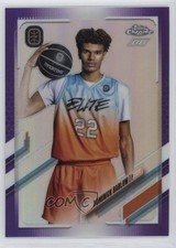 2021 Topps Chrome OTE Overtime Elite Purple Refractor /299 Dominick Barlow 1u6
