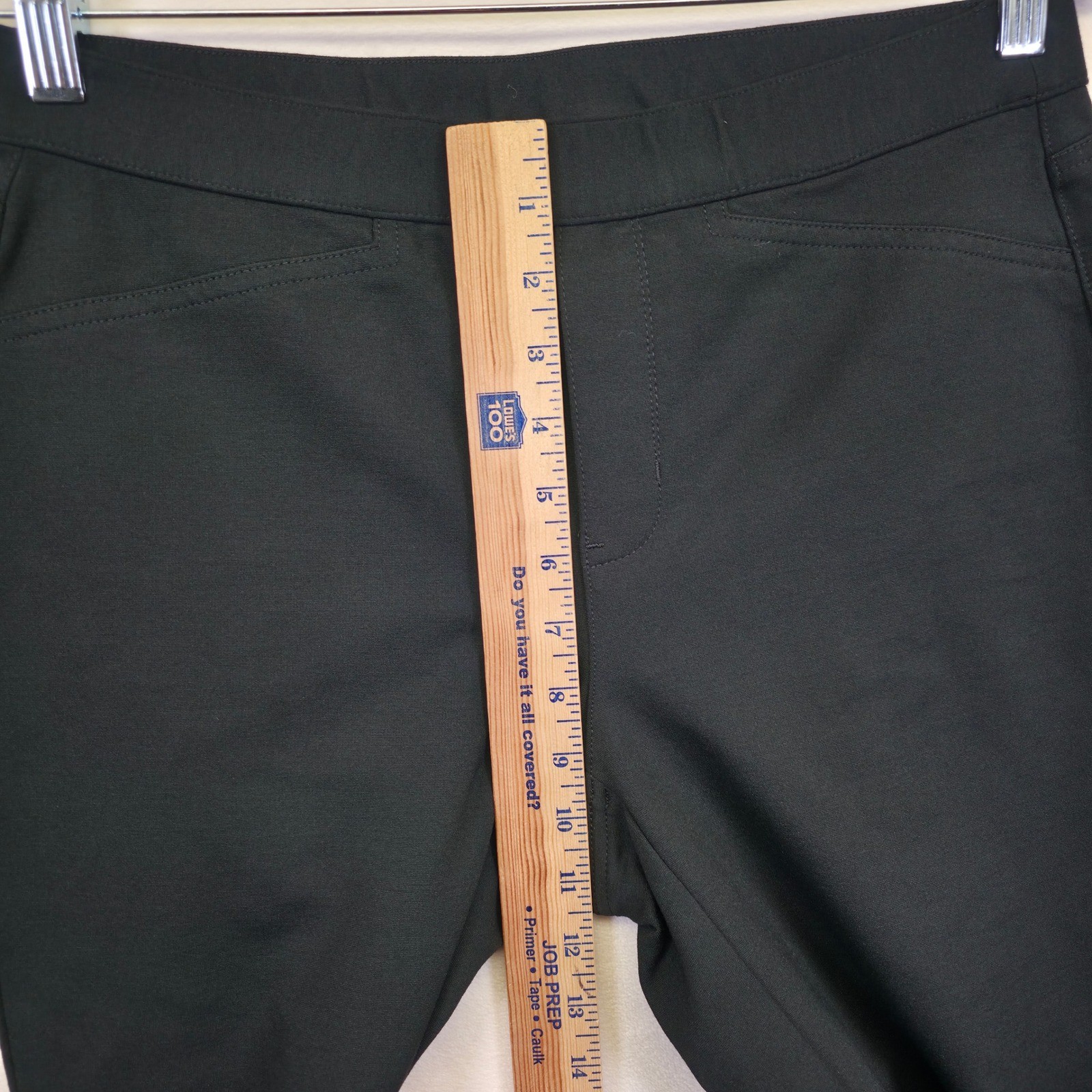 J Jill Ponte Pants Womens S Black Slim Leg Workwear Office Classic Old Money thumbnail 4