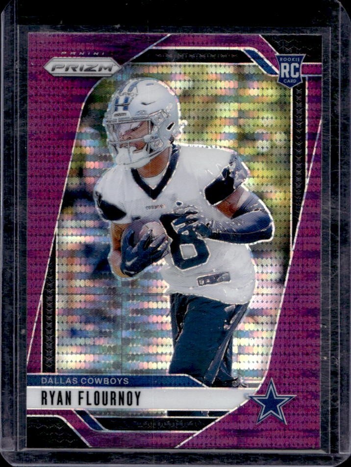 Ryan Flournoy Panini Prizm #387 Purple Pulsar