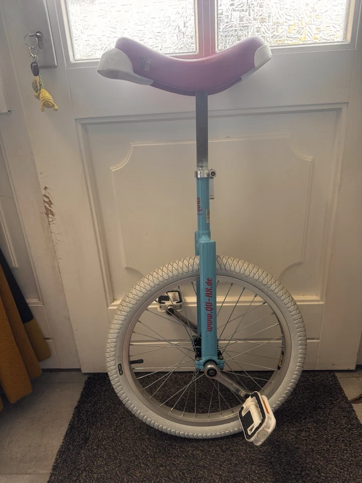 Qu-Ax Einrad LUXUS 20" (406mm), Farbe: babyblau (1107)