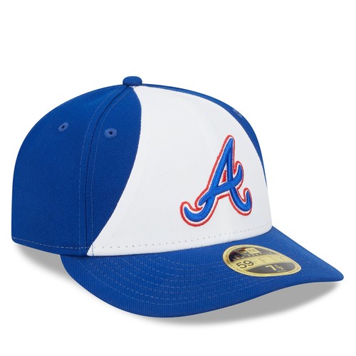 Men's New Era White/Royal Atlanta Braves 2023 City Connect Low Profile 59FIFTY - 第 3/6 張圖片