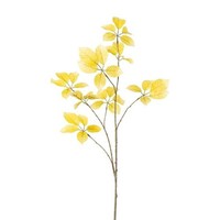 artplants Deko Zweig Kastanie Brofel, Gelb, 110Cm