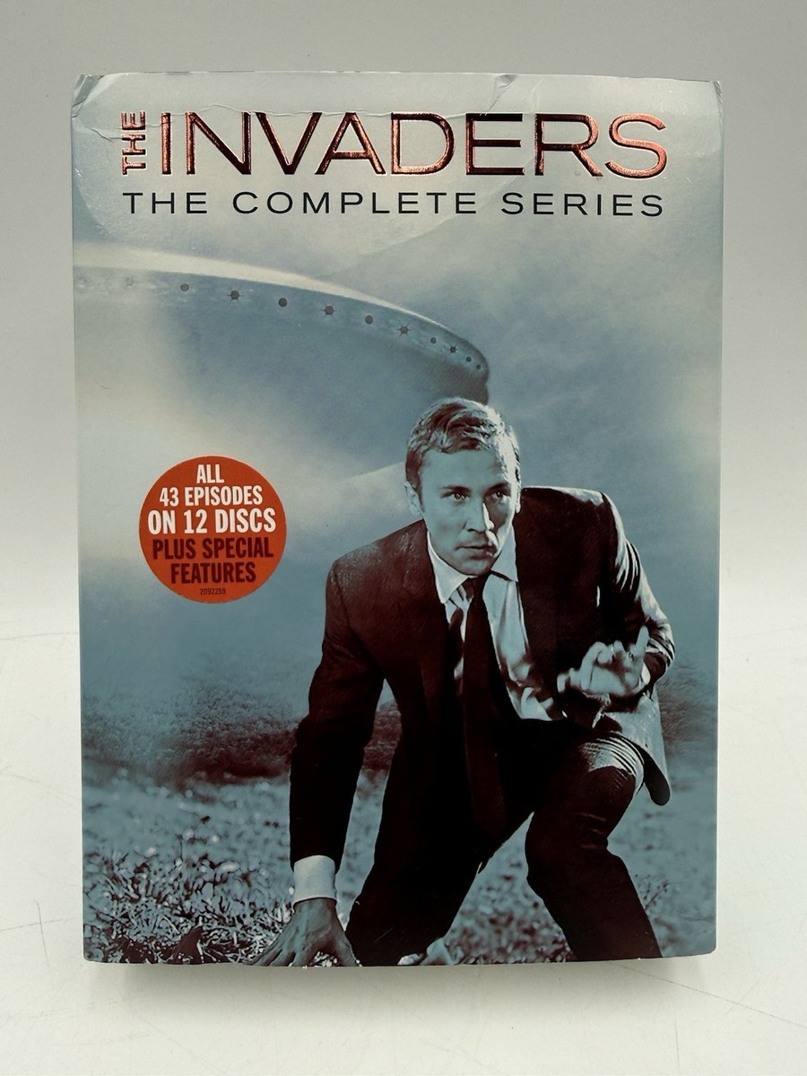 The Invaders TV Series Complete Season 12-DISC SET With Slip Cover