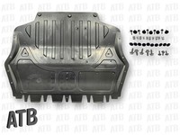 Pe/Ppe Unterfahrschutz Einbausatz Clips FüR Audi A3 8P VW Golf V VI Plus TDI Neu
