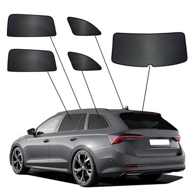 Auto Sonnenschutz Skoda Octavia 4 IV Combi Kombi 2020- SunClip Sichtschutz Netz