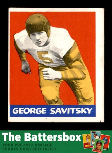 George Savitsky #77 1948 Leaf card
