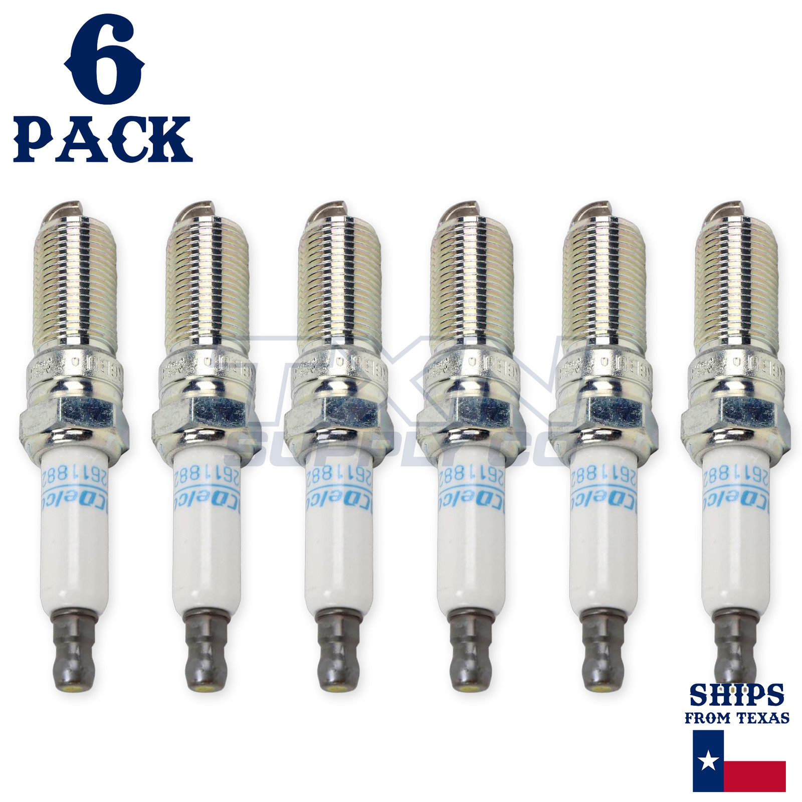 2008 Buick Enclave 3.6L ACDelco Iridium Spark Plugs - 6 Pack