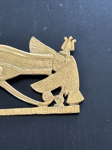 Vintage MMA 1976 Egyptian Udjat Eye of Horus Pectoral Pendant Met Museum of Art - Picture 2 of 5