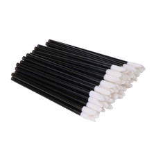 TM 50 Pieces Disposable Lip Brushes Lipstick Gloss Wands Applicator Makeup Too