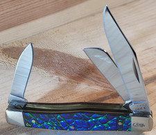 CASE XX 103032SS Black Sea Dichrolam Medium Stockman Knife