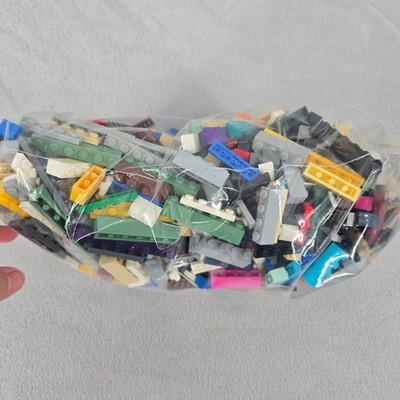 LEGO Assorted Bulk Building Bricks and Plates 2.6oz Kids   Bulk 2lb 2oz Mixed Building Bricks Plates Pieces Creative Play Multi main image 0