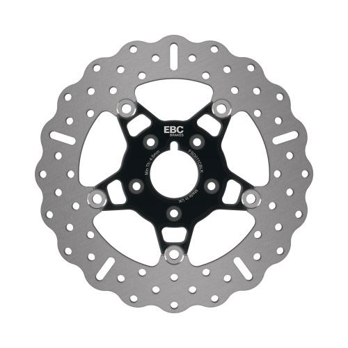 EBC FSD011CBLK BLACK CHROME CENTRED H-D DISC