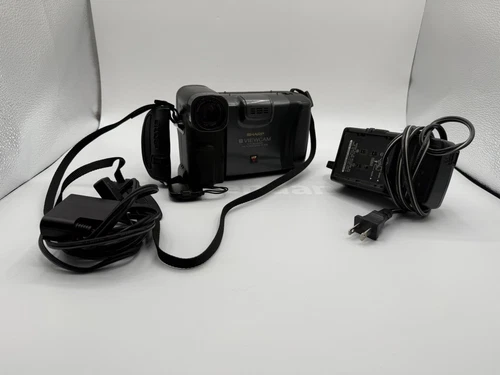 SHARP 8 VIEWCAM HI-FI MONAURAL 12X ZOOM MODEL VL-E49U CAMERA