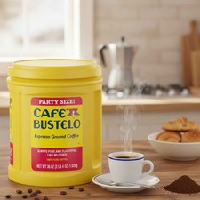 Cafe Bustelo Espresso Dark Roast 36 oz Canister 12.62 per pound
