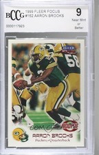 1999 Fleer Focus Rookie 511/2250 Aaron Brooks #162 BCCG 9 0s5