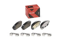 Brembo BremsbeläGe Mit ZubehöR Hinten Rechts Links FüR Opel Astra J Mk Vi (J)