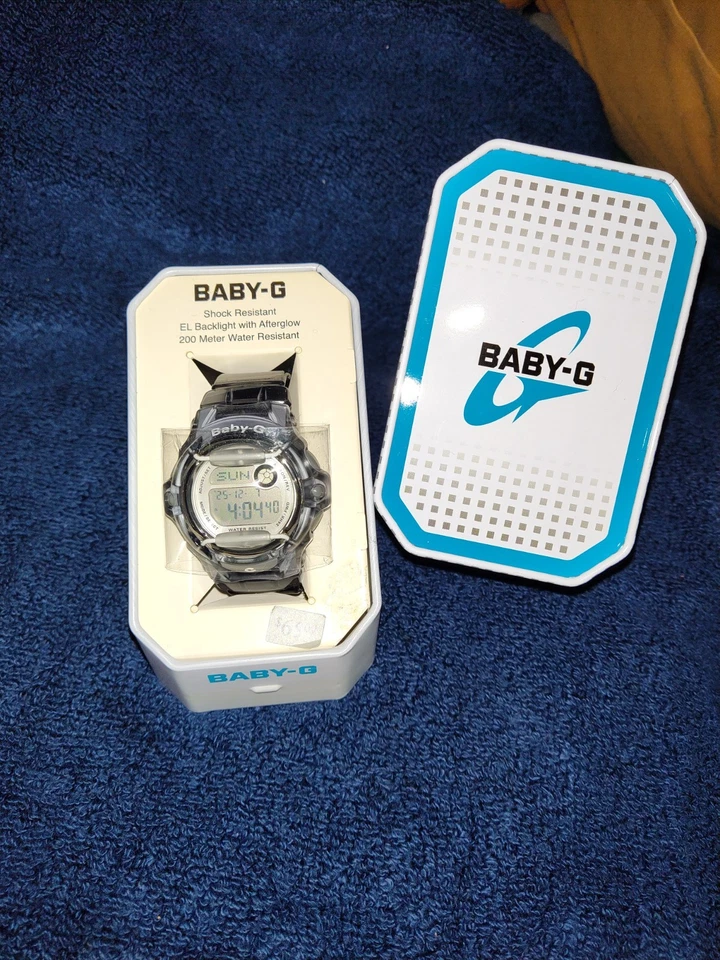 Casio, Resistente a los Golpes Baby-G, Nuevo, Color Transparente Foto 3 de 4