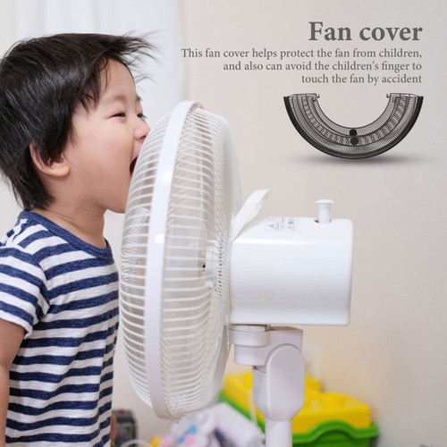 Anti-Clip-Taschenlampen-Lüfterschutzabdeckung Baby Kind Fan -Sicherheitsnetz - Afbeelding 2 van 12