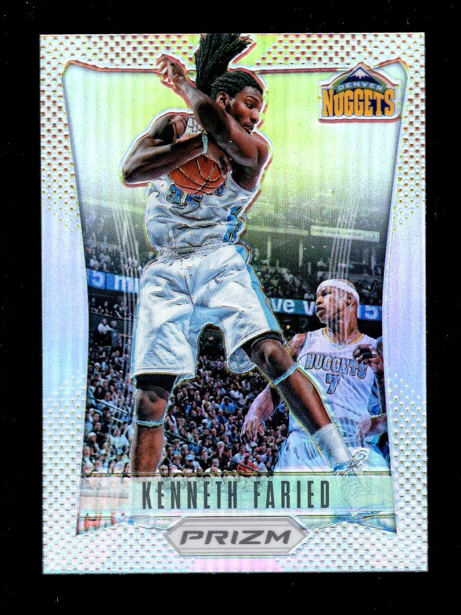 2012-13 PRIZM SILVER #208 KENNETH FARIED RC NUGGETS