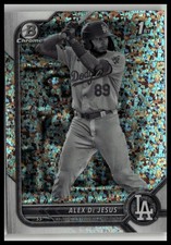 2022 Bowman Chrome BCP-164 Alex De Jesus Black&White Diamond Refractor