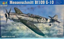 Trumpeter 02409 1/24 Messerschmitt Bf 109 G-10 Brand New Complete Kit
