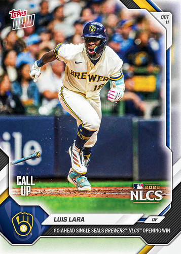 2026 Topps Now #781 Luis Lara